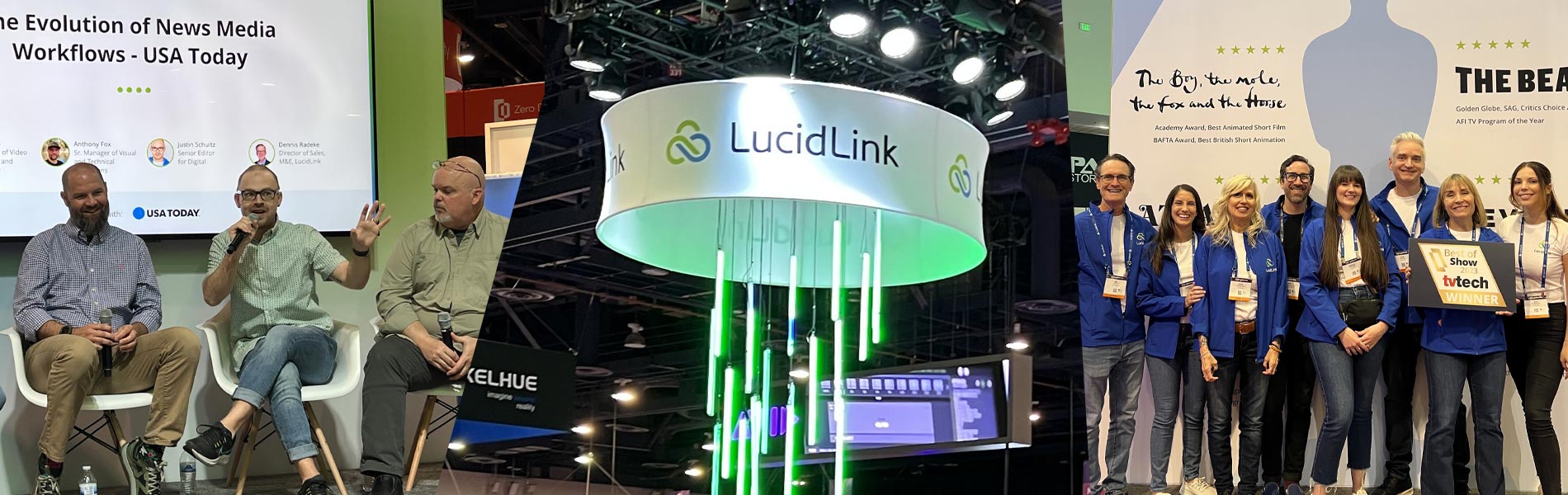 LucidLink brilla como Producto del Año en NAB Show